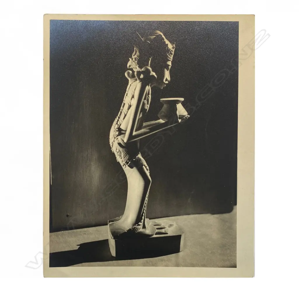 Theo Schoon (1915-85) ‘Female Balinese figure’, Indonesia c.1938, photographic print, 216 x 165mm Image 1++